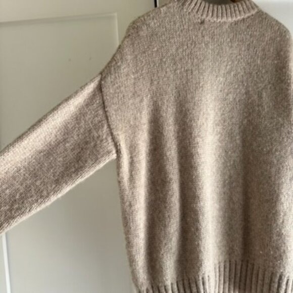 Jenni Kayne Cream Crew Neck Sweater - Picture 10 of 12
